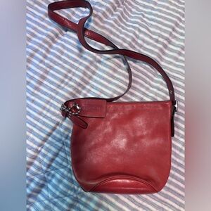 Coach Cherry Red Crossbody Bag